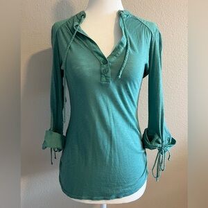 Ella Moss Teal Tunic XS